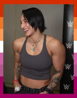 Rhea Ripley ~ mermaid, wlw