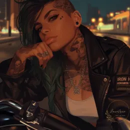 Rosa 'Cuervo' Díaz | Iron Horsemen MC