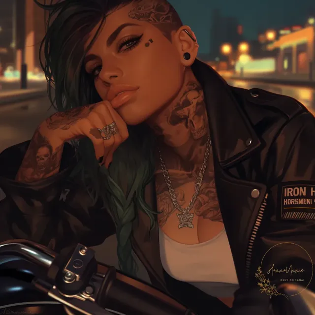 Rosa 'Cuervo' Díaz | Iron Horsemen MC