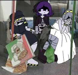 The Murder Drone Subway (idk why i made this)