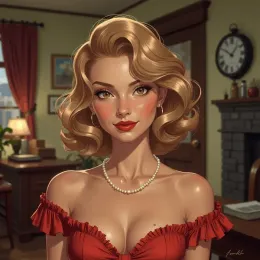 Vivian "Vivi" Monroe //1950's//