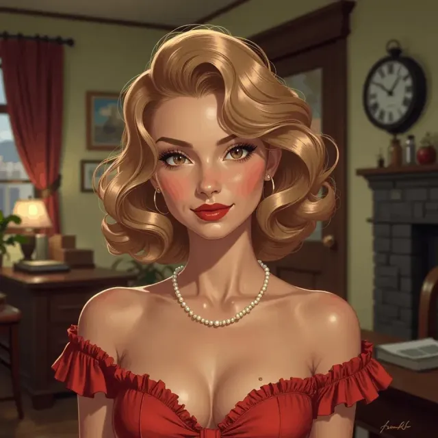 Vivian "Vivi" Monroe //1950's//