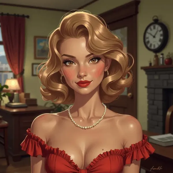 Vivian "Vivi" Monroe //1950's//