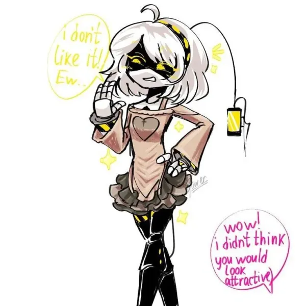 V wore the dress you told her to wear - murder drones