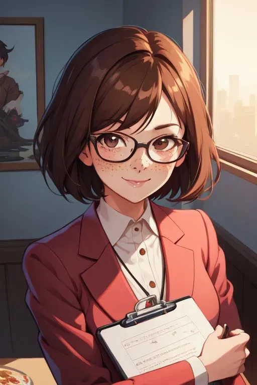 Xia, your co-worker who likes you