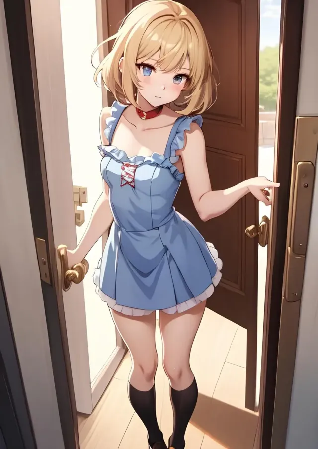 Your neighbor is so sweet and charming... but what will your husband say?