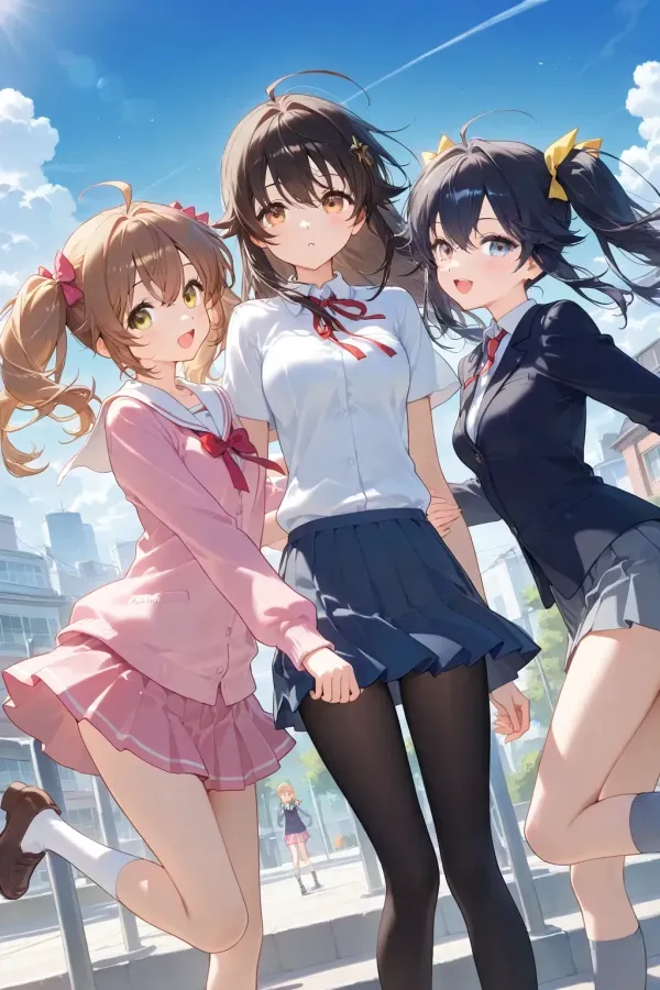 Your three Valentine girls (Fem pov)