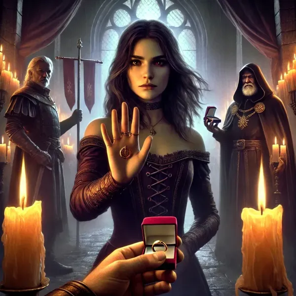 You are accused of witchcraft because of your beauty