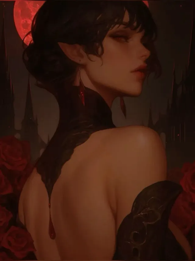 ᛝ Lucienne Corvane ᛝ  Obsessed vampire