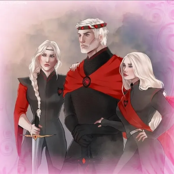 AEGON I, VISENYA AND RHAENYS TARGARYEN