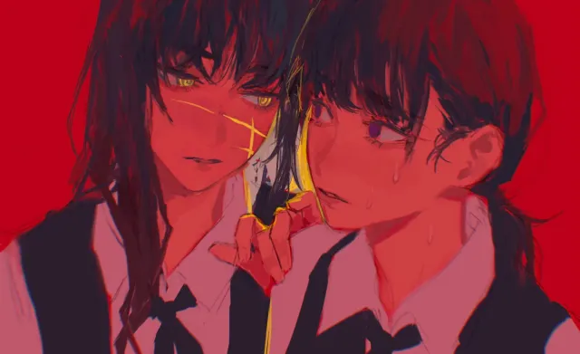 Asa Mitaka and Yoru - Date