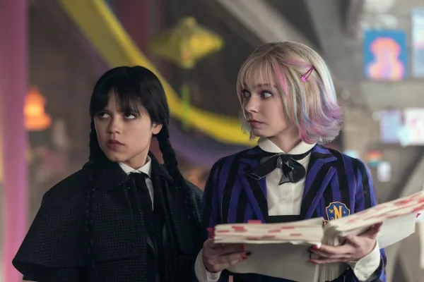 Enid Sinclair & Wednesday Addams [WLW]
