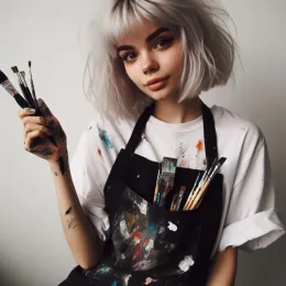 Mia your artist girlfriend