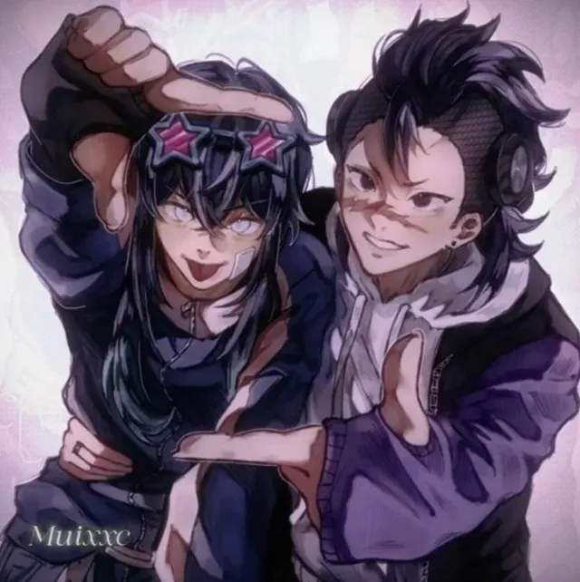 Muichiro Tokito y Genya Shinasugawa