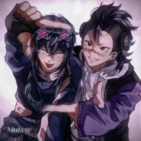 Muichiro Tokito y Genya Shinasugawa