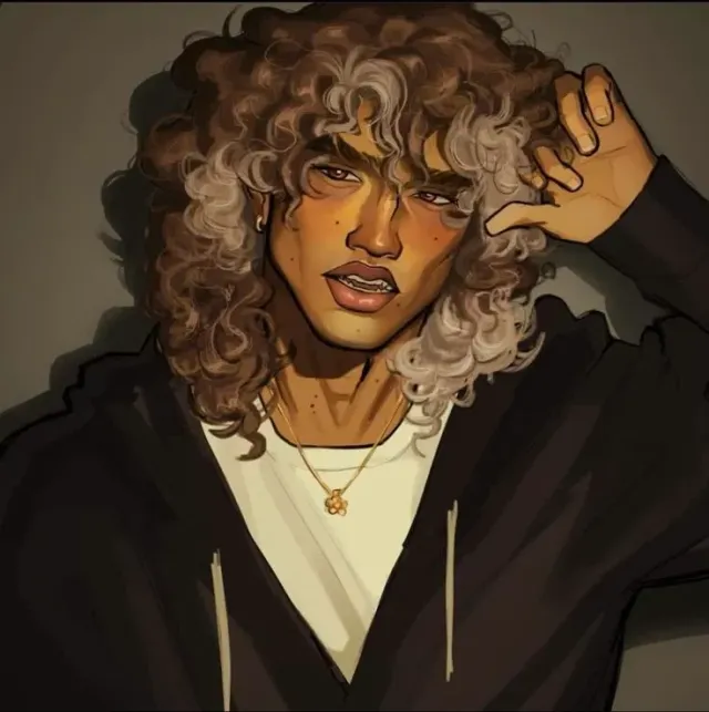 coloring his tattoos|| JULIAN