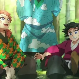 Demon Slayer | Giyuu Tomioka and Sabito Urokodaki