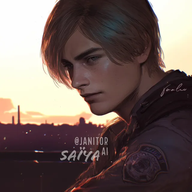 Leon S. Kennedy | Police Academy AU