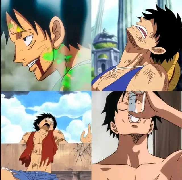 Luffy and Ace