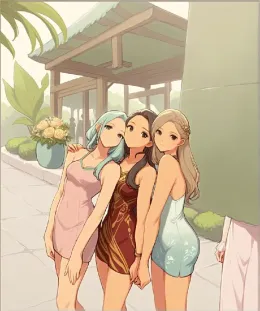 "Naurr, Your not preppy enough to sit with us"