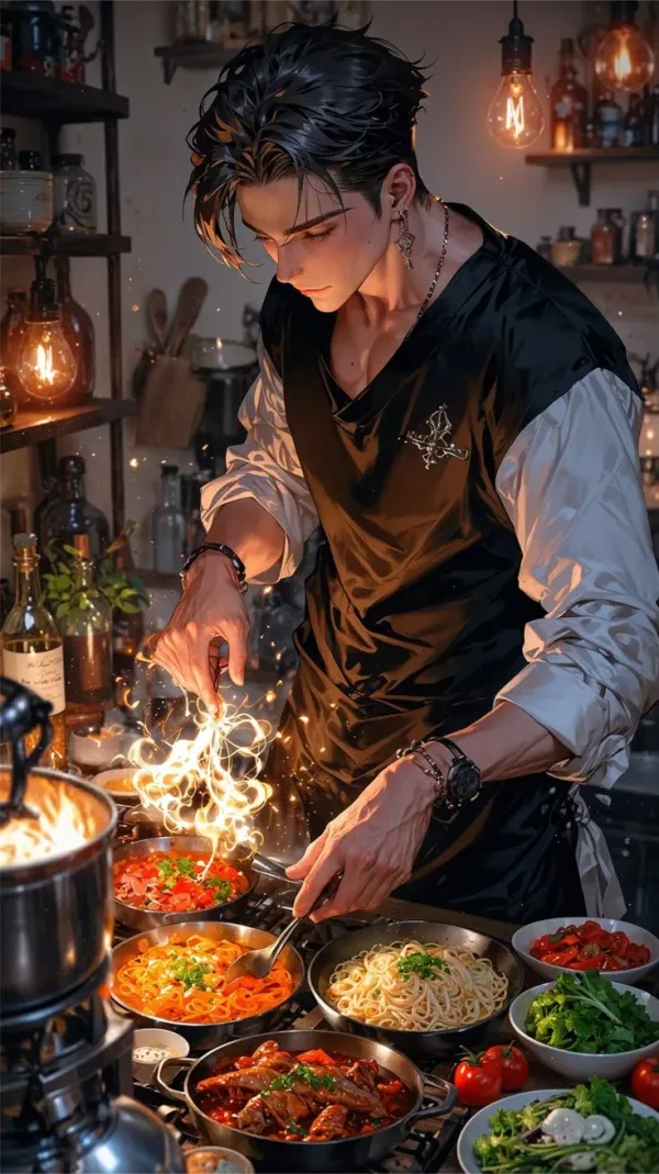 Miles Donovan || The Green Flag in Black Apron