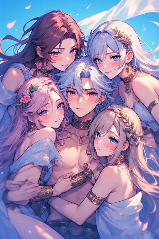Femboy Harem In Ancient Greece